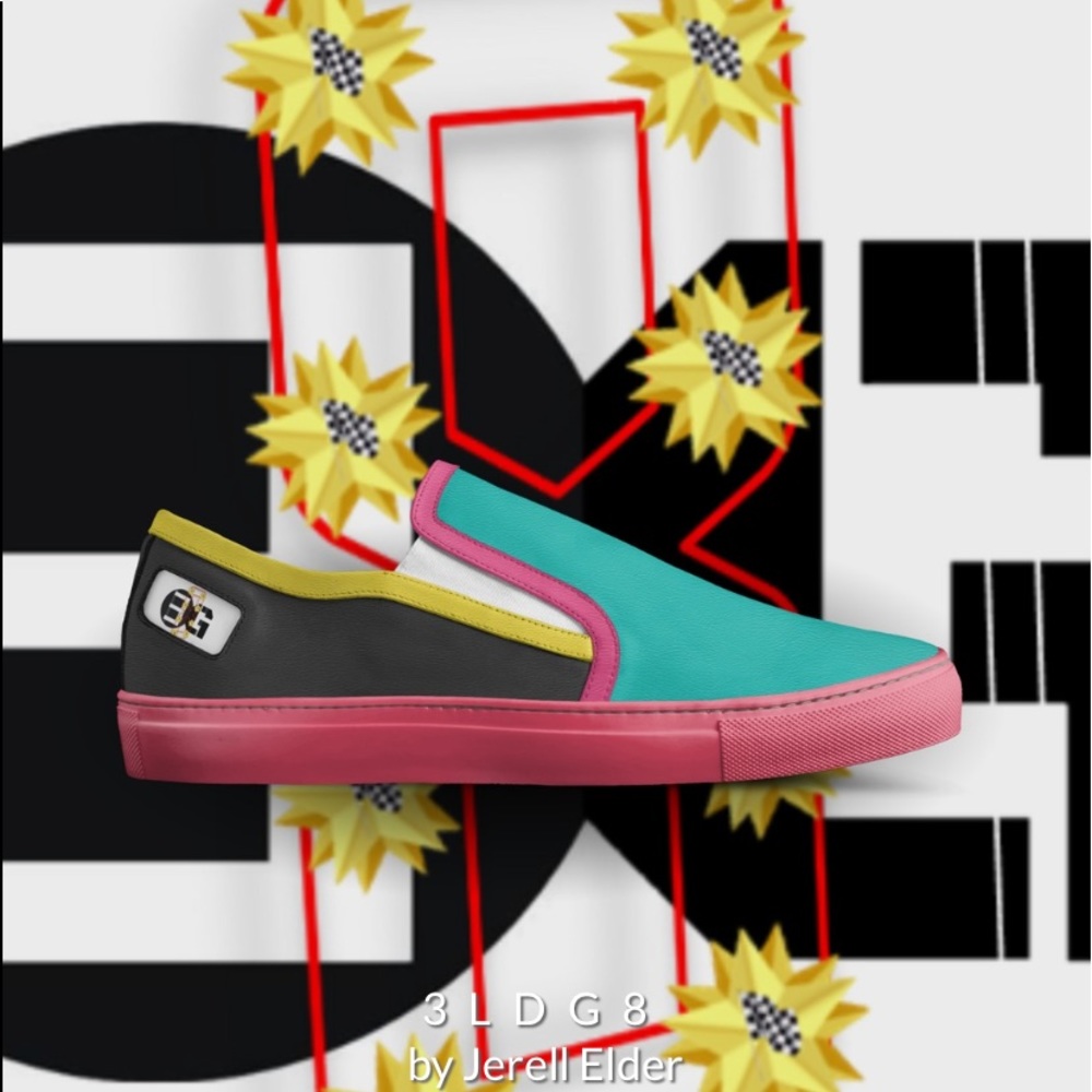 Custom made sneakers from Italy